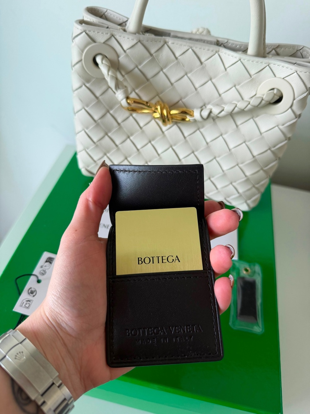 Bottega Veneta Mini Andiamo - Picture 4 of 10